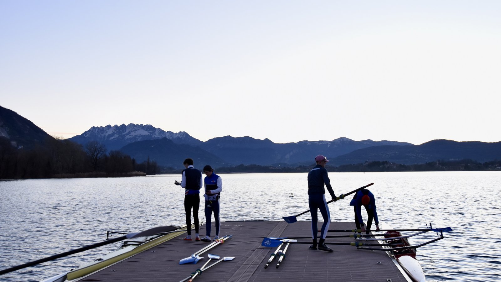 Februar Trainingslager in Pusiano