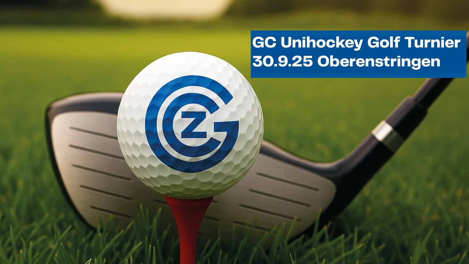 GC Unihockey Golfturnier – Dein Abschlag für die Zukunft unseres Nachwuchses