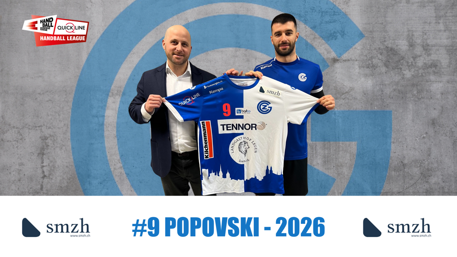 QHL: Der Topscorer bleibt GC Amicitia treu - Martin Popovski verlängert bis 2026