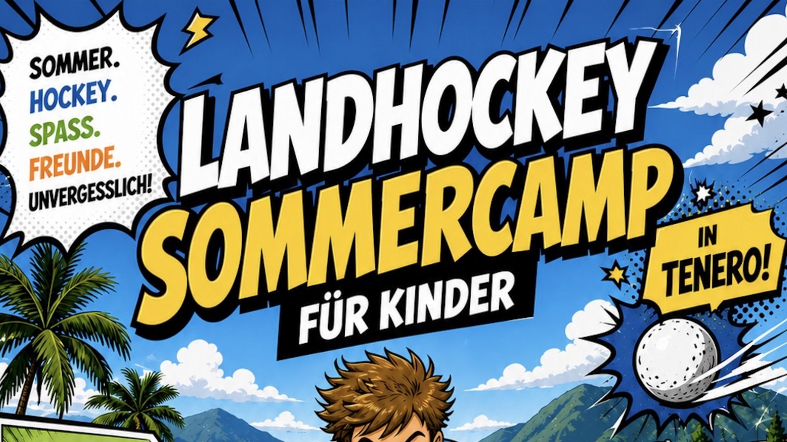 Jetzt anmelden: Landhockey Sommercamp in Tenero 9. - 14. August 2026