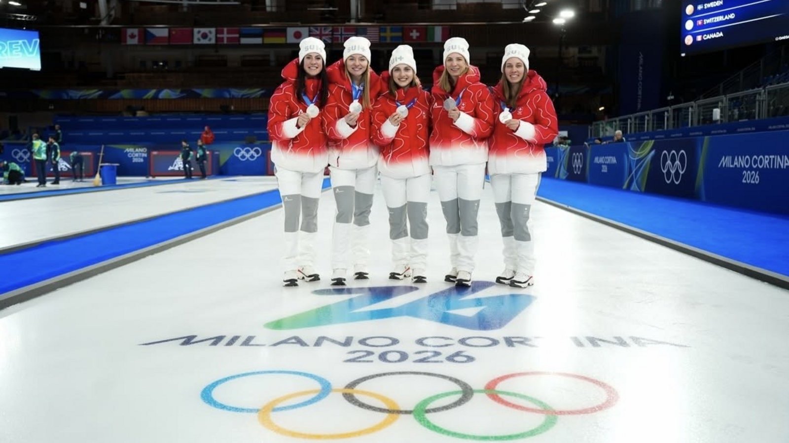 Silber an Olympia für das Schweizer Frauen-Curling-Team! 