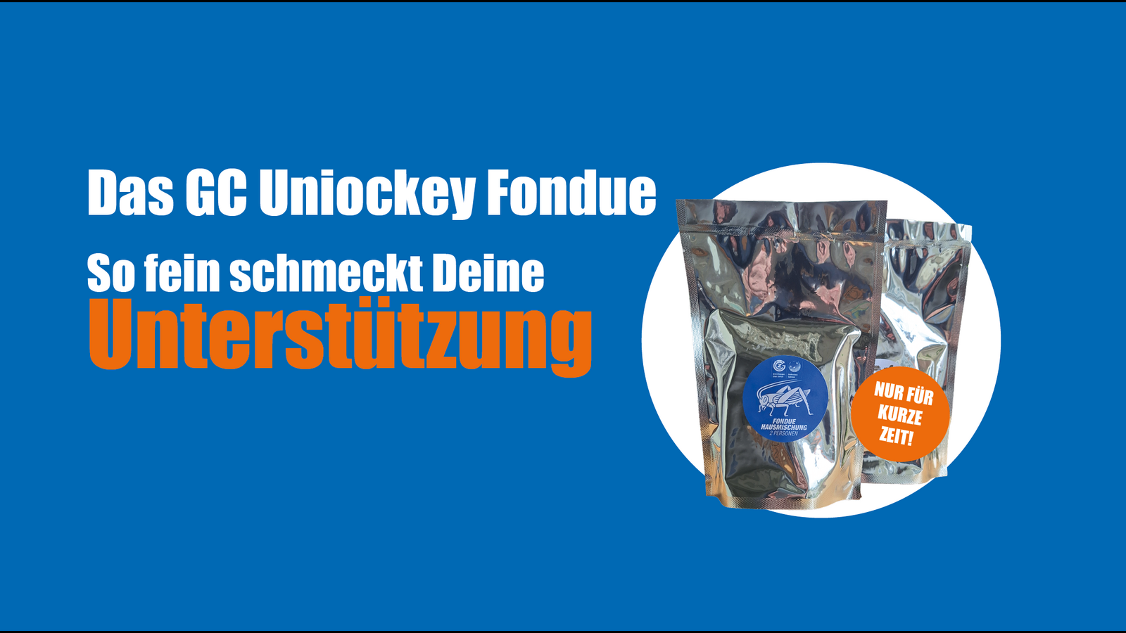 Das GC Unihockey Fondue: Genuss für einen guten Zweck